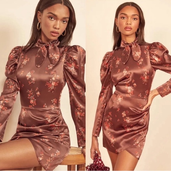 Reformation Livie Silk Dress - Picture 3 of 7